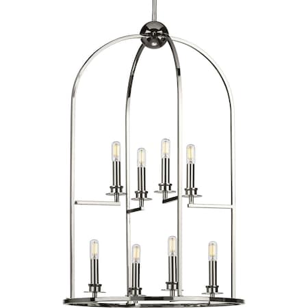 Progress Lighting Seneca Collection Eight-Light Foyer Pendant P500122-104